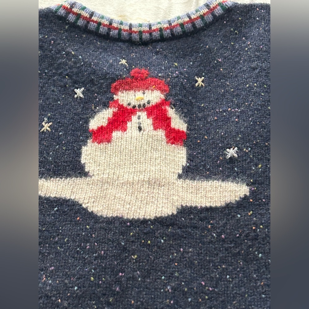 ALBOTS
Vintage 90s Talbots Patchwork Christmas Wi… - image 11